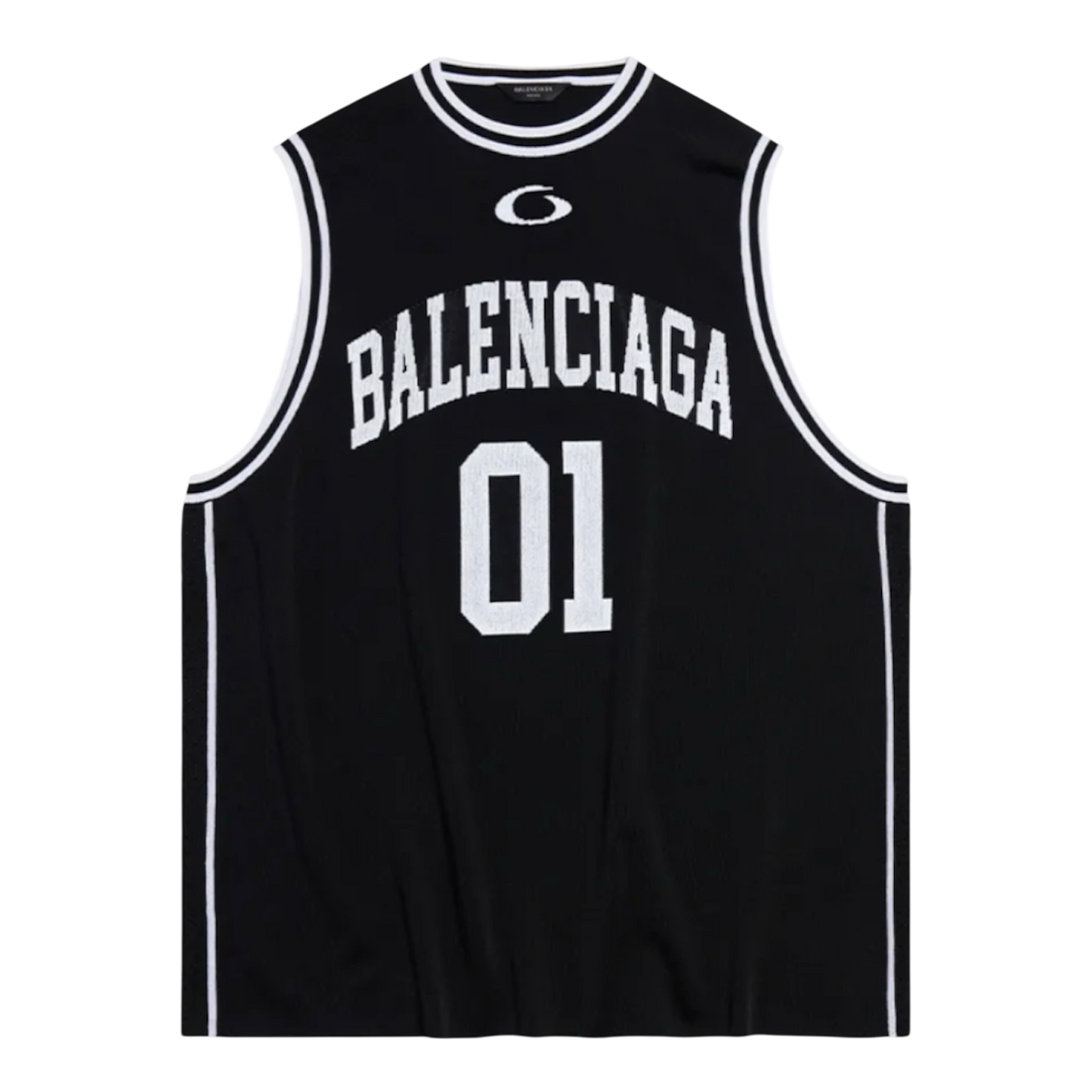 Balenciaga Basketball Series Black Sports Tank Top ‘Black’