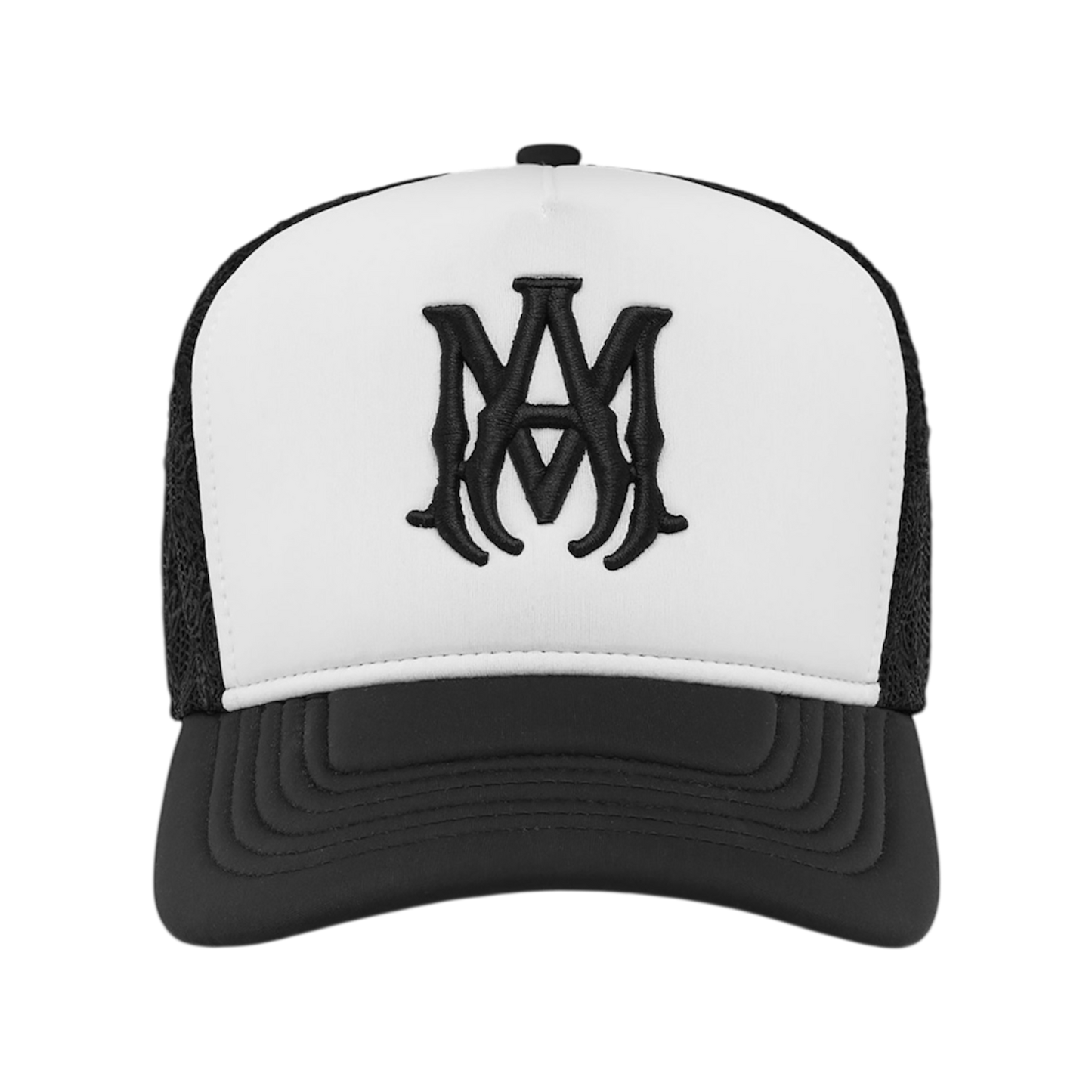 Amiri MA Two Tone Trucker Hat ‘Black/White’