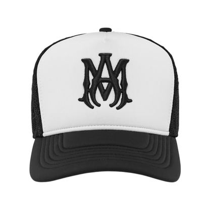 Amiri MA Two Tone Trucker Hat ‘Black/White’