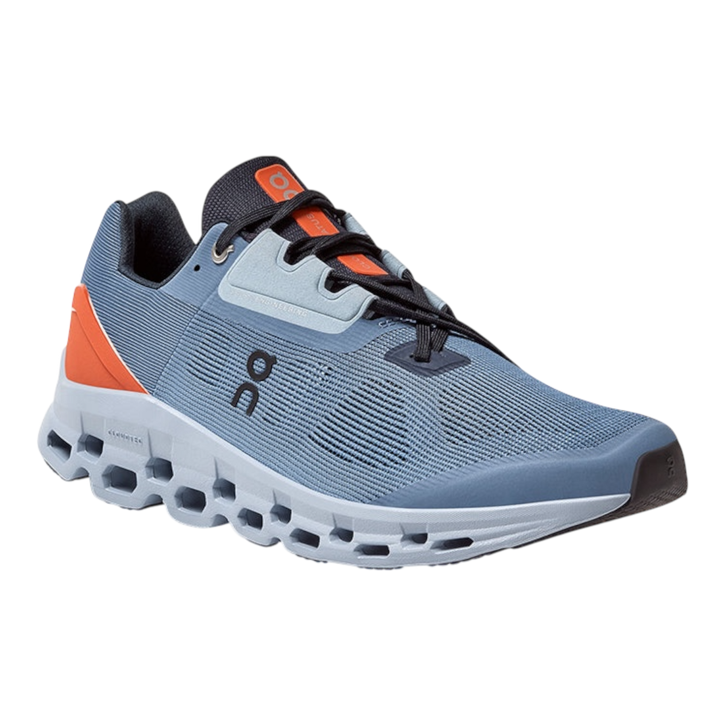 ON Cloudstratus ‘Lake Blue/Flare Orange’