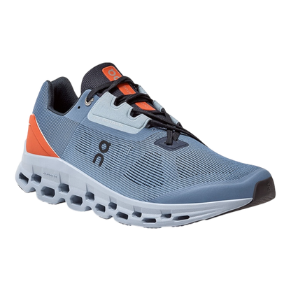 ON Cloudstratus ‘Lake Blue/Flare Orange’