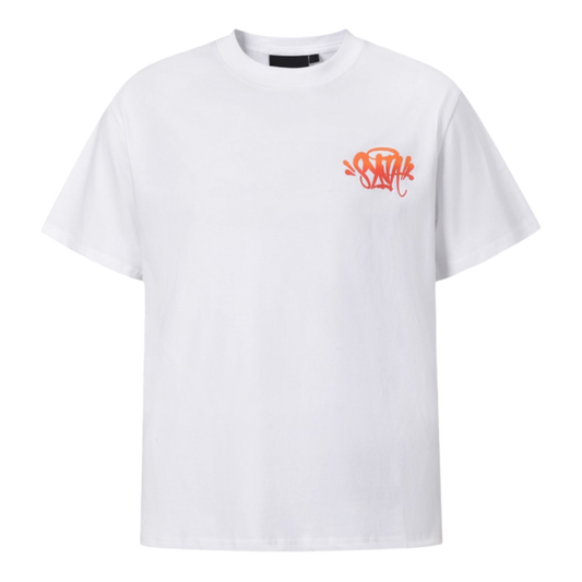 Syna World “Lord Forgive Me As I’MA “Tee 'White Orange'
